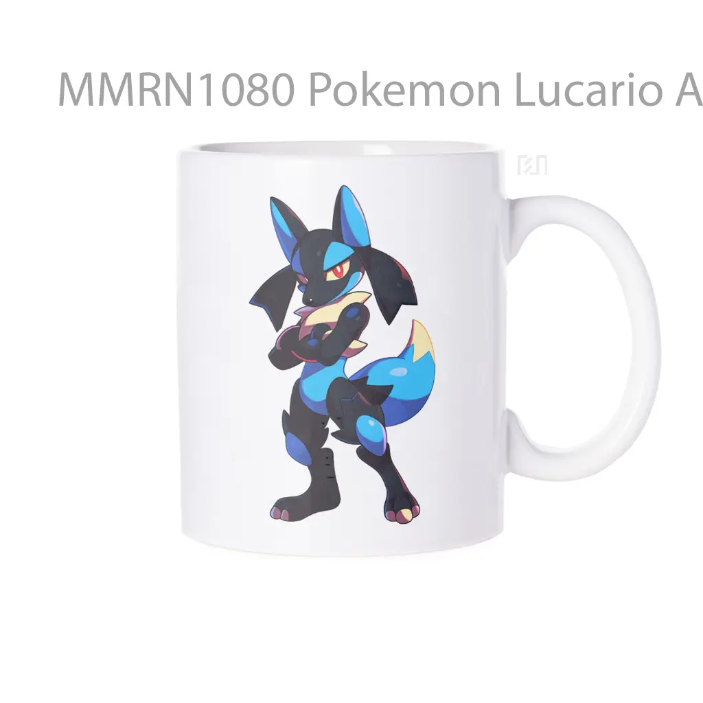 Pokemon Lucario Aesthetic Gelas Keramik Mug