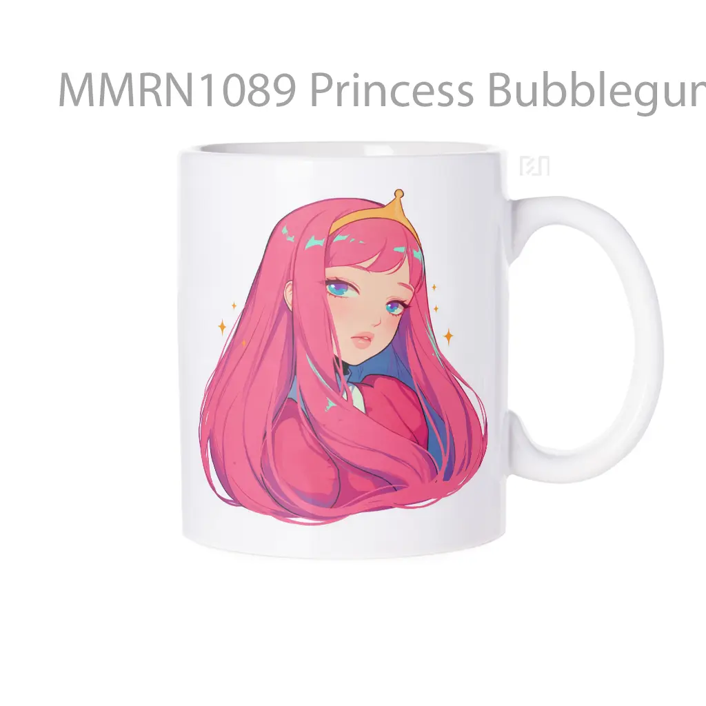 Princess Bubblegum Cute Anime Style Gelas Keramik Mug