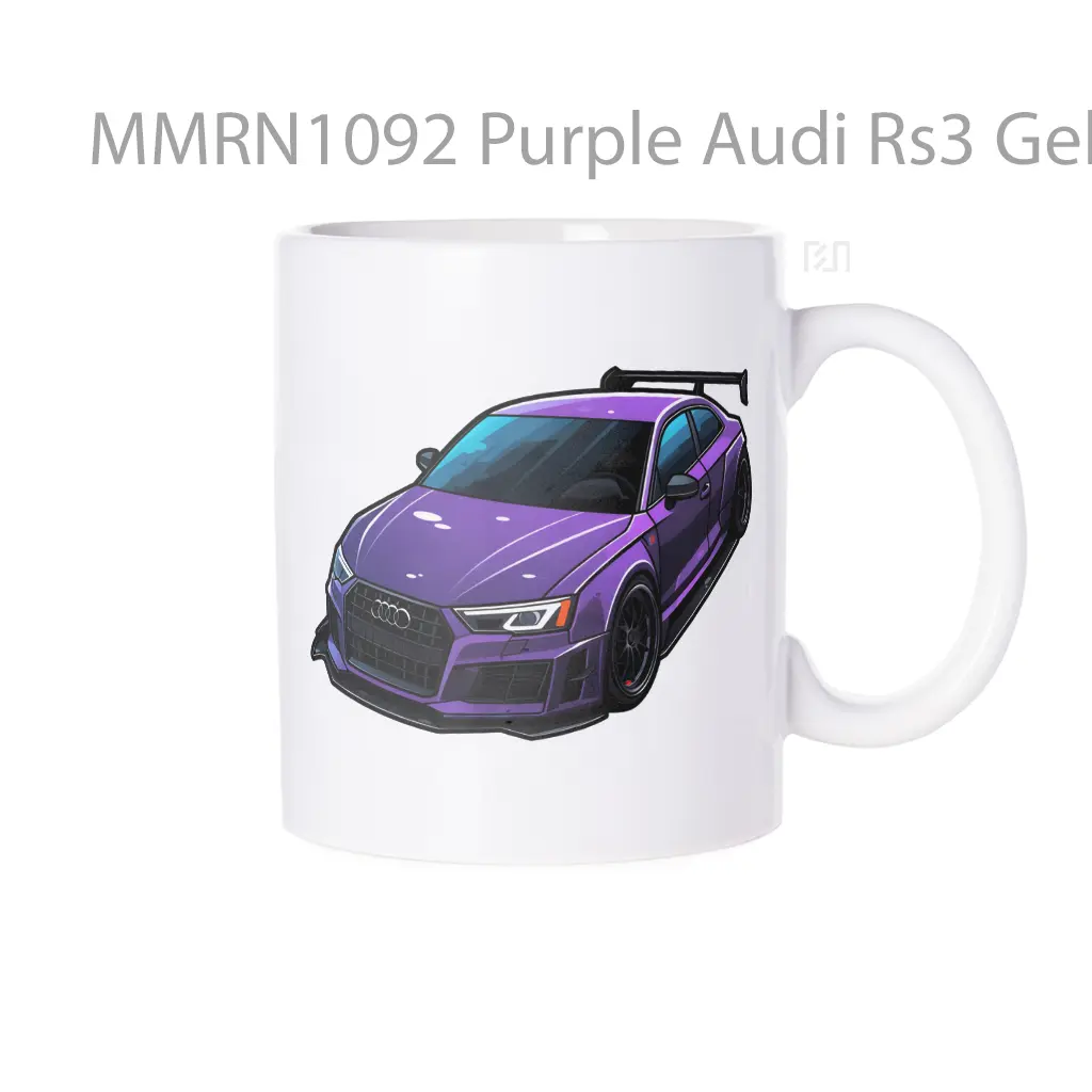 Purple Audi Rs3 Gelas Keramik Mug