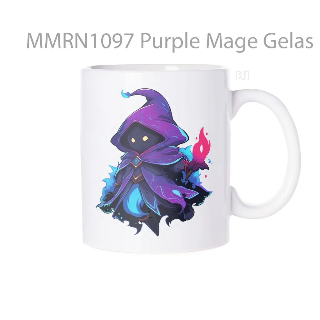 Purple Mage Gelas Keramik Mug
