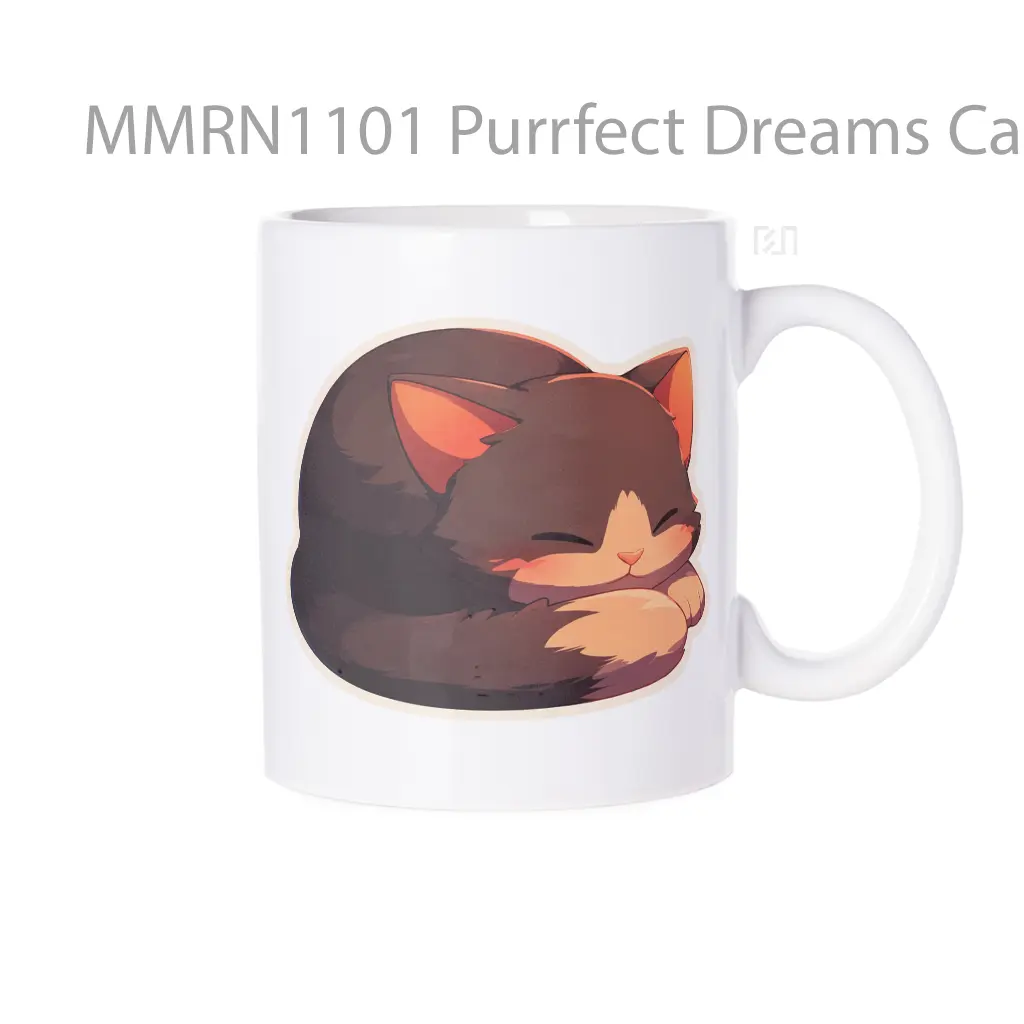 Purrfect Dreams Cat Gelas Keramik Mug