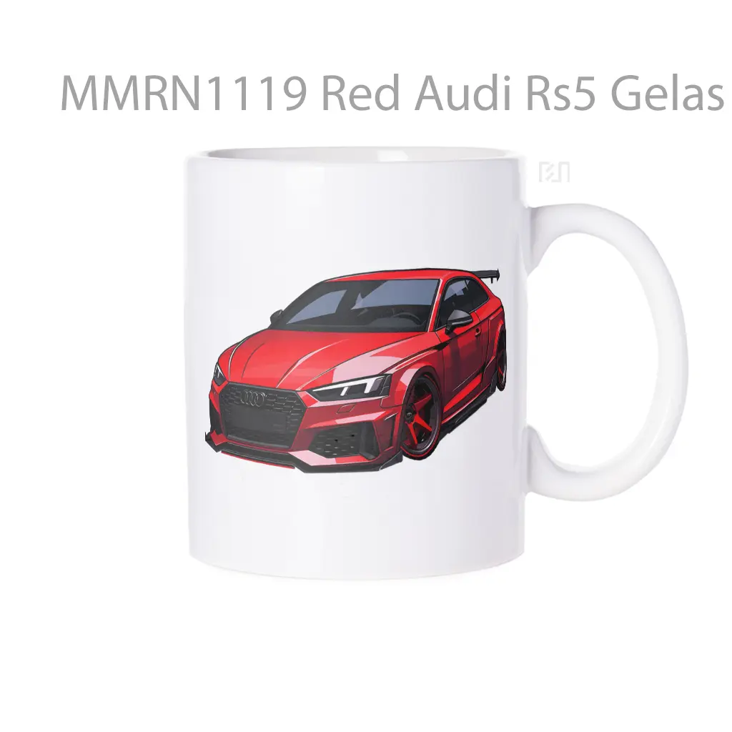 Red Audi Rs5 Gelas Keramik Mug