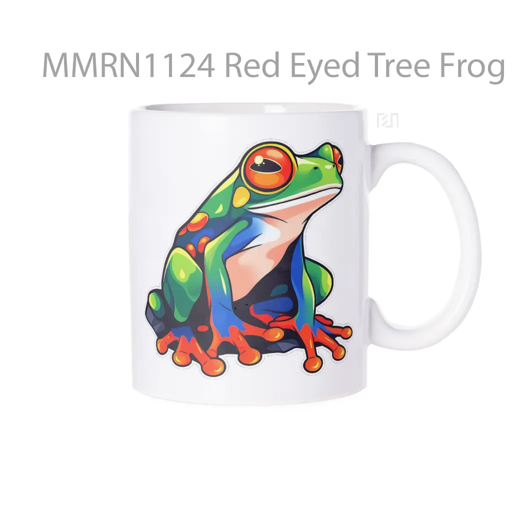 Red Eyed Tree Frog Aesthetic Gelas Keramik Mug