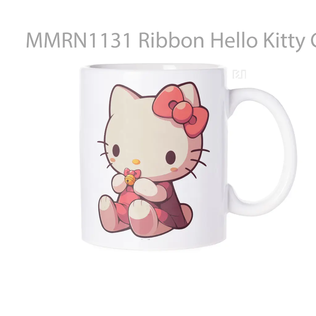 Ribbon Hello Kitty Gelas Keramik Mug