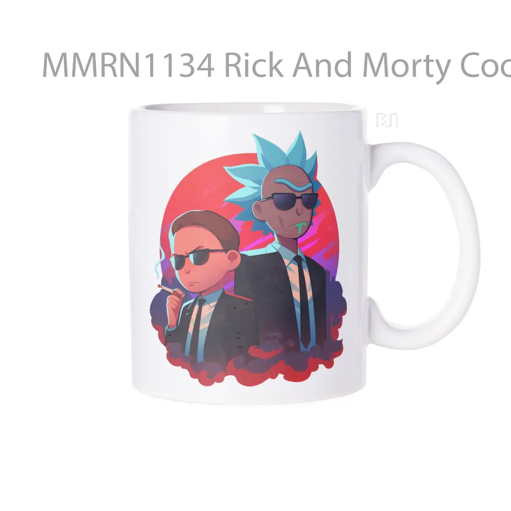Rick And Morty Cool Suits Gelas Keramik Mug