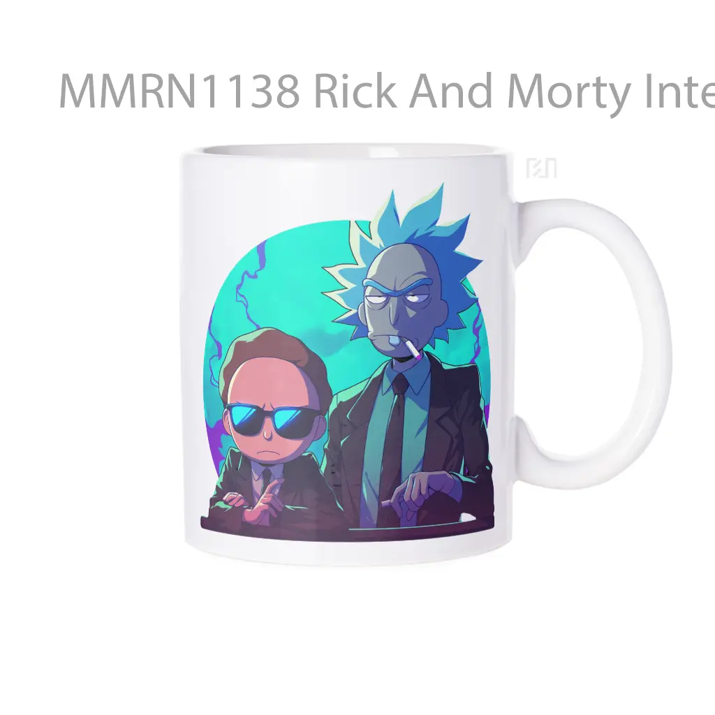 Rick And Morty Interdimensional Friends Gelas Keramik Mug