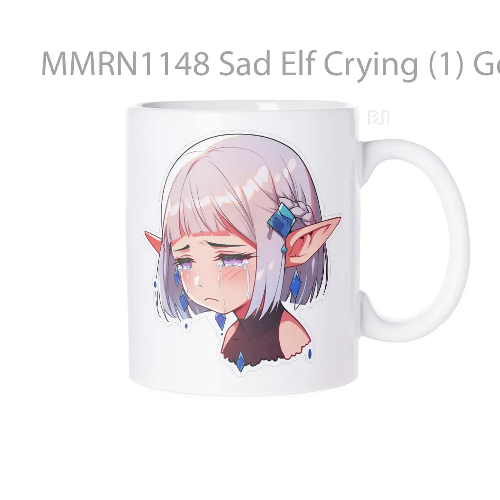 Sad Elf Crying %281%29 Gelas Keramik Mug