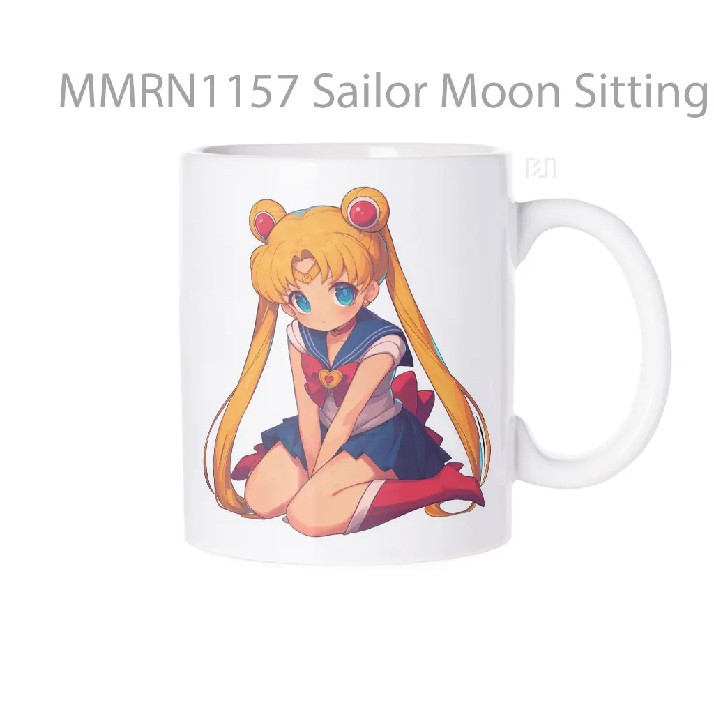 Sailor Moon Sitting Anime Gelas Keramik Mug