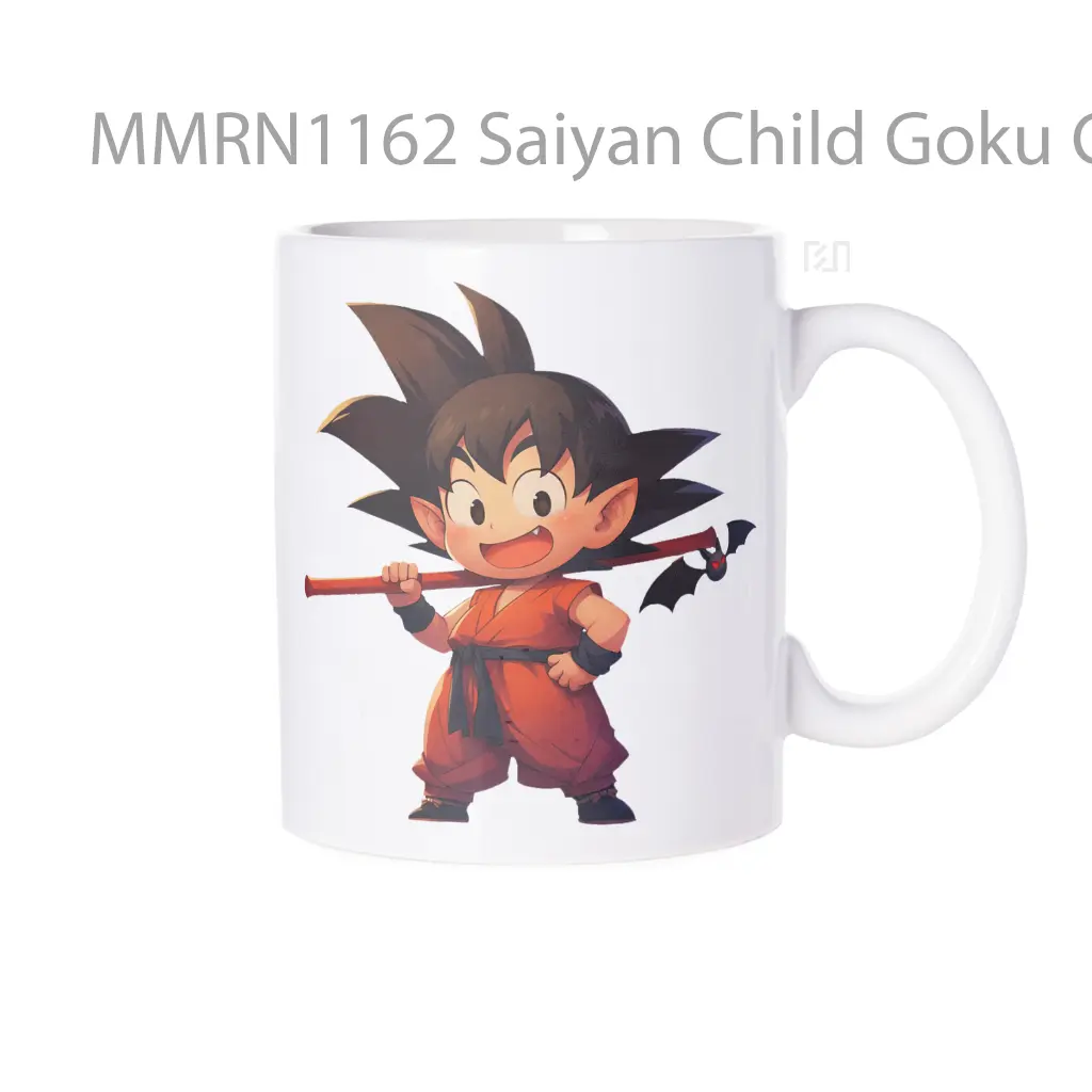 Saiyan Child Goku Gelas Keramik Mug