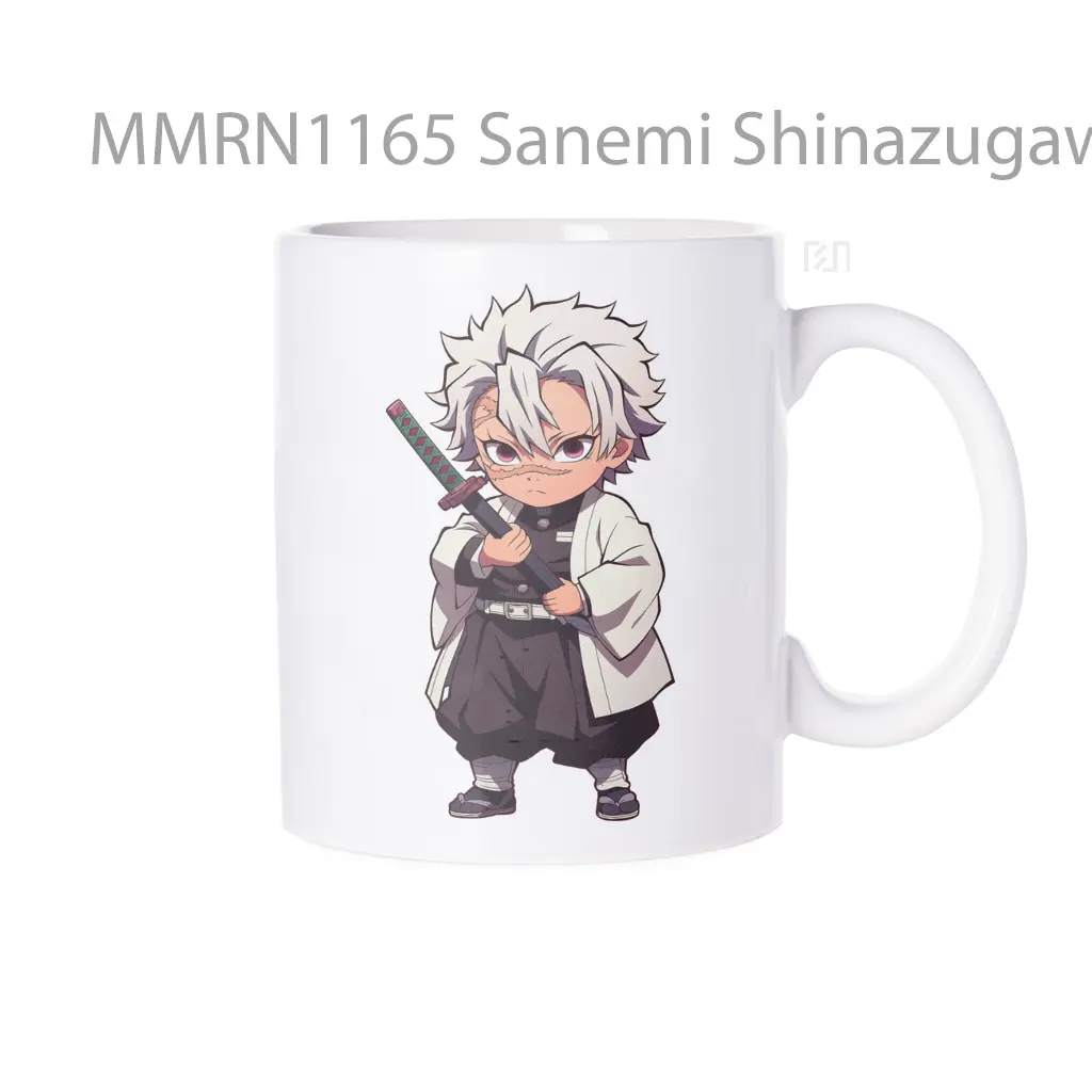 Sanemi Shinazugawa Cute Demon Slayer Gelas Keramik Mug