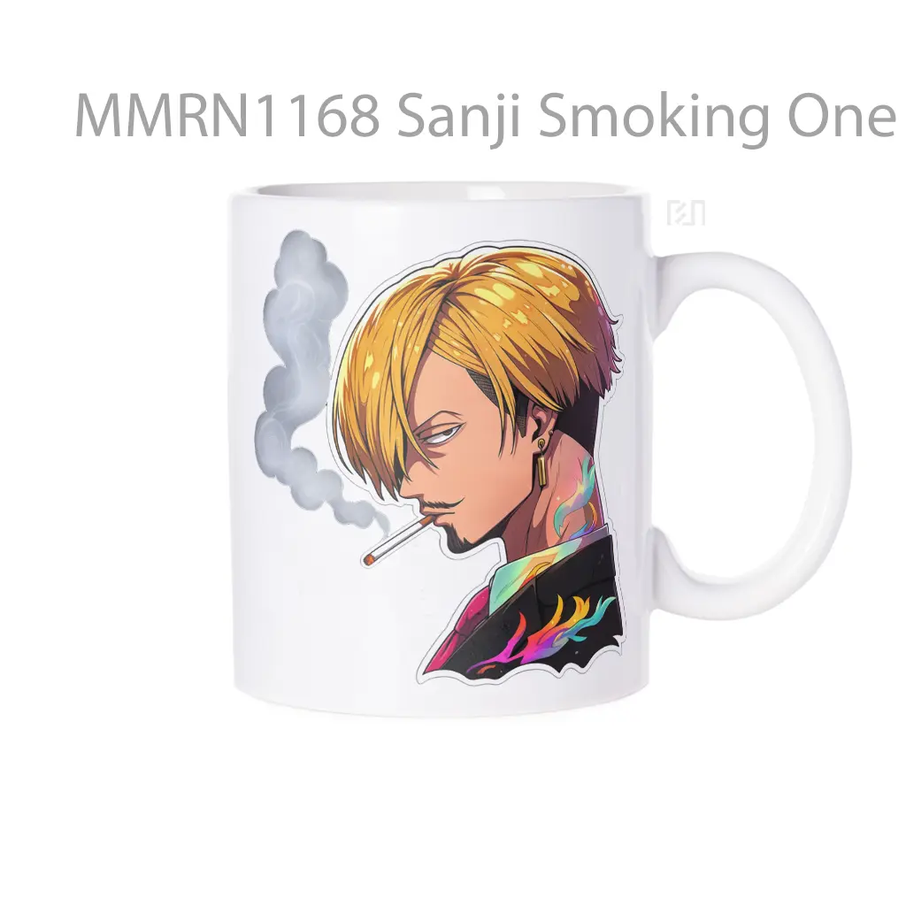 Sanji Smoking One Piece Gelas Keramik Mug