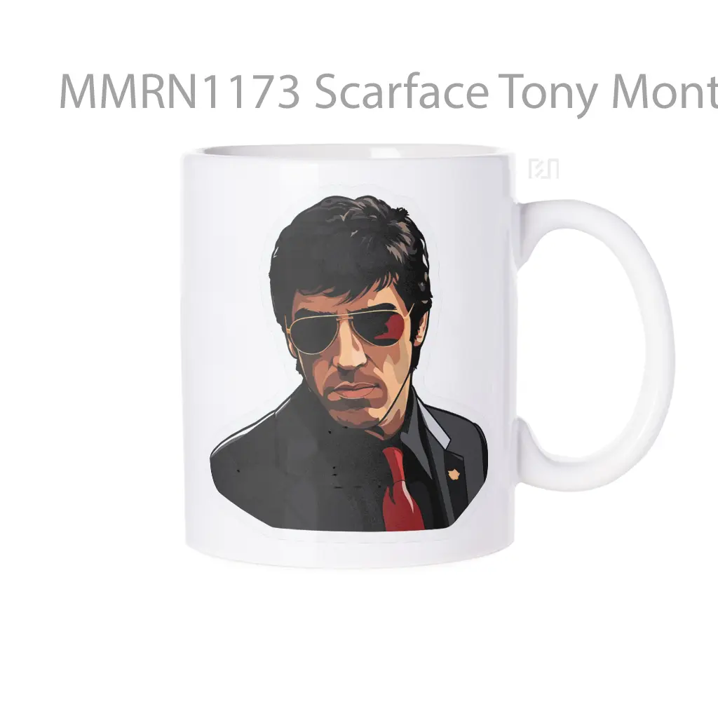 Scarface Tony Montana In Sunglasses Gelas Keramik Mug