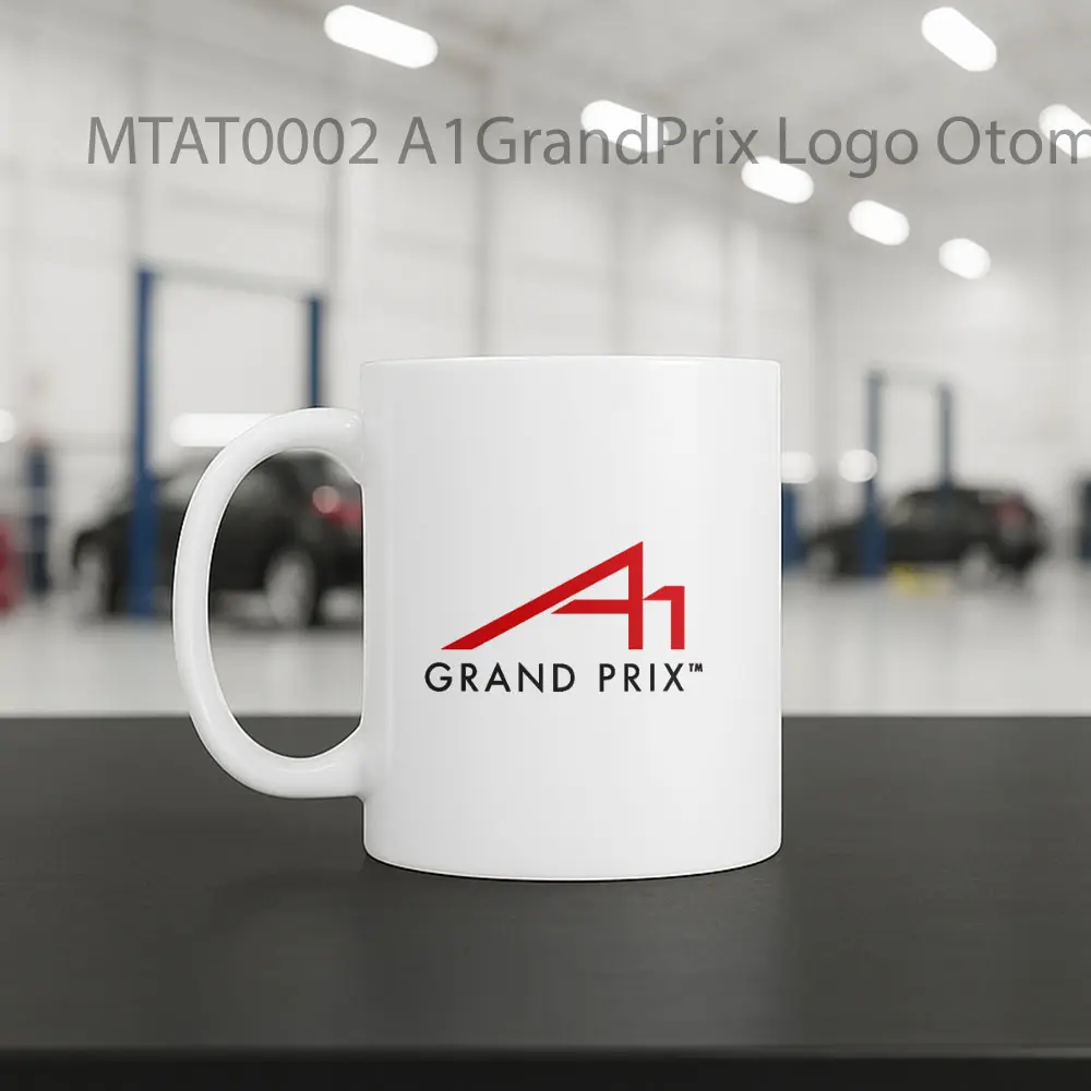 A1 GrandPrix Logo Otomotif Mug - Sudut 2