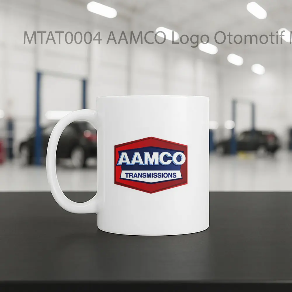 AAMCO Logo Otomotif Mug - Sudut 2