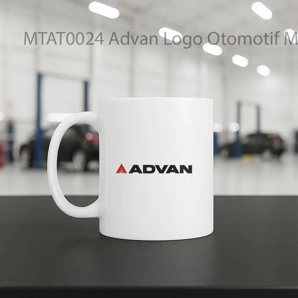 Advan Logo Otomotif Mug - Sudut 2