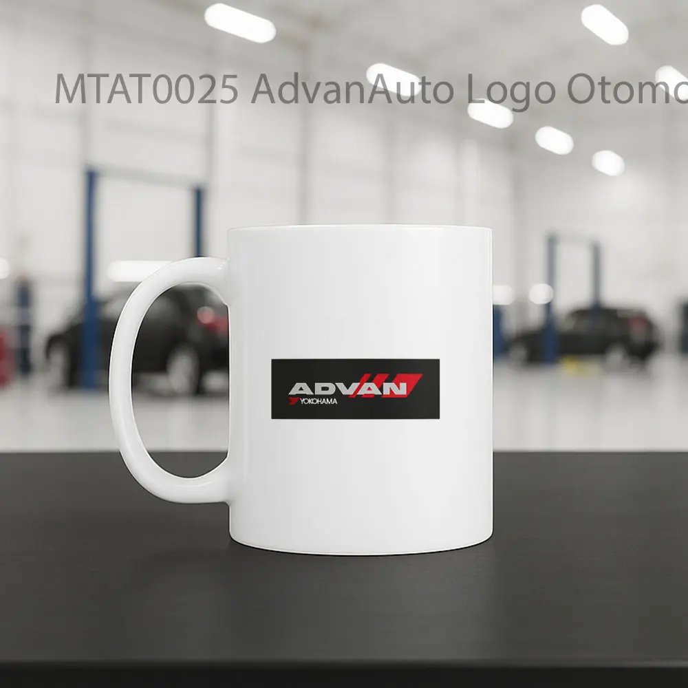 AdvanAuto Logo Otomotif Mug - Sudut 2