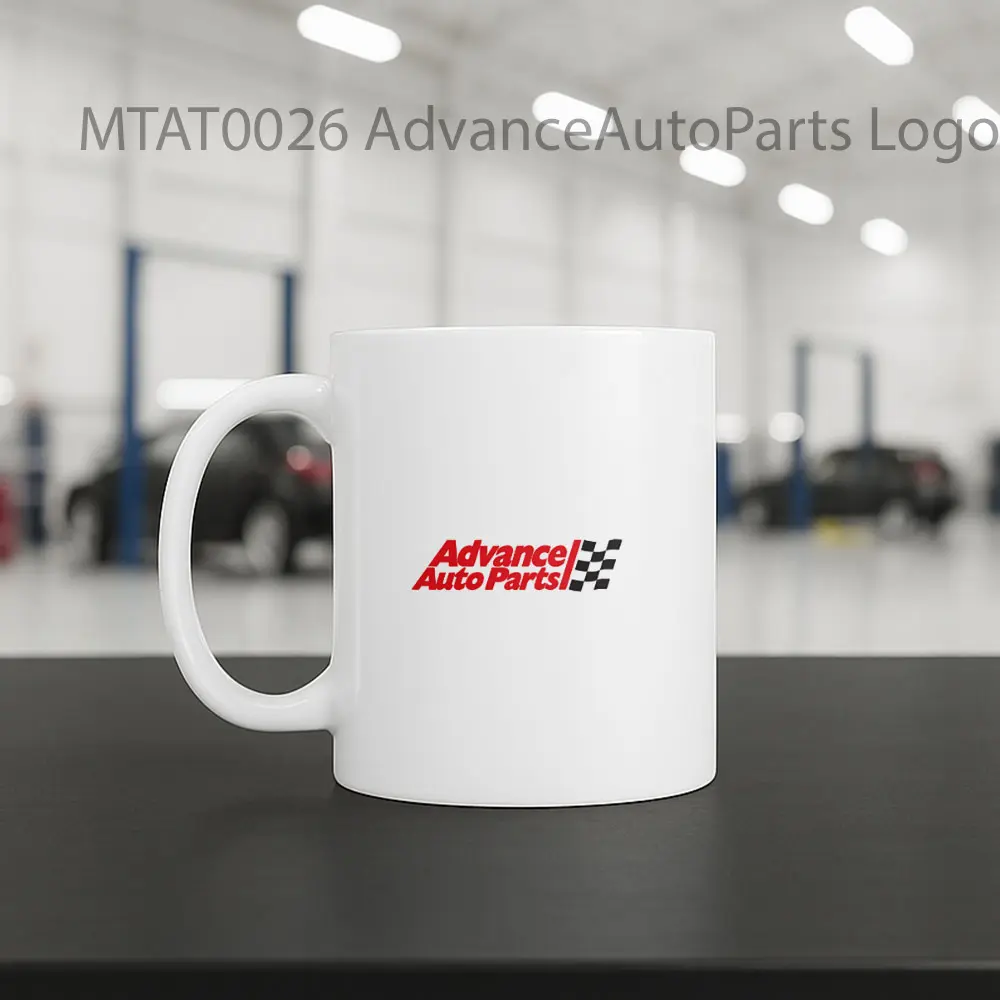 AdvanceAutoParts Logo Otomotif Mug - Sudut 2