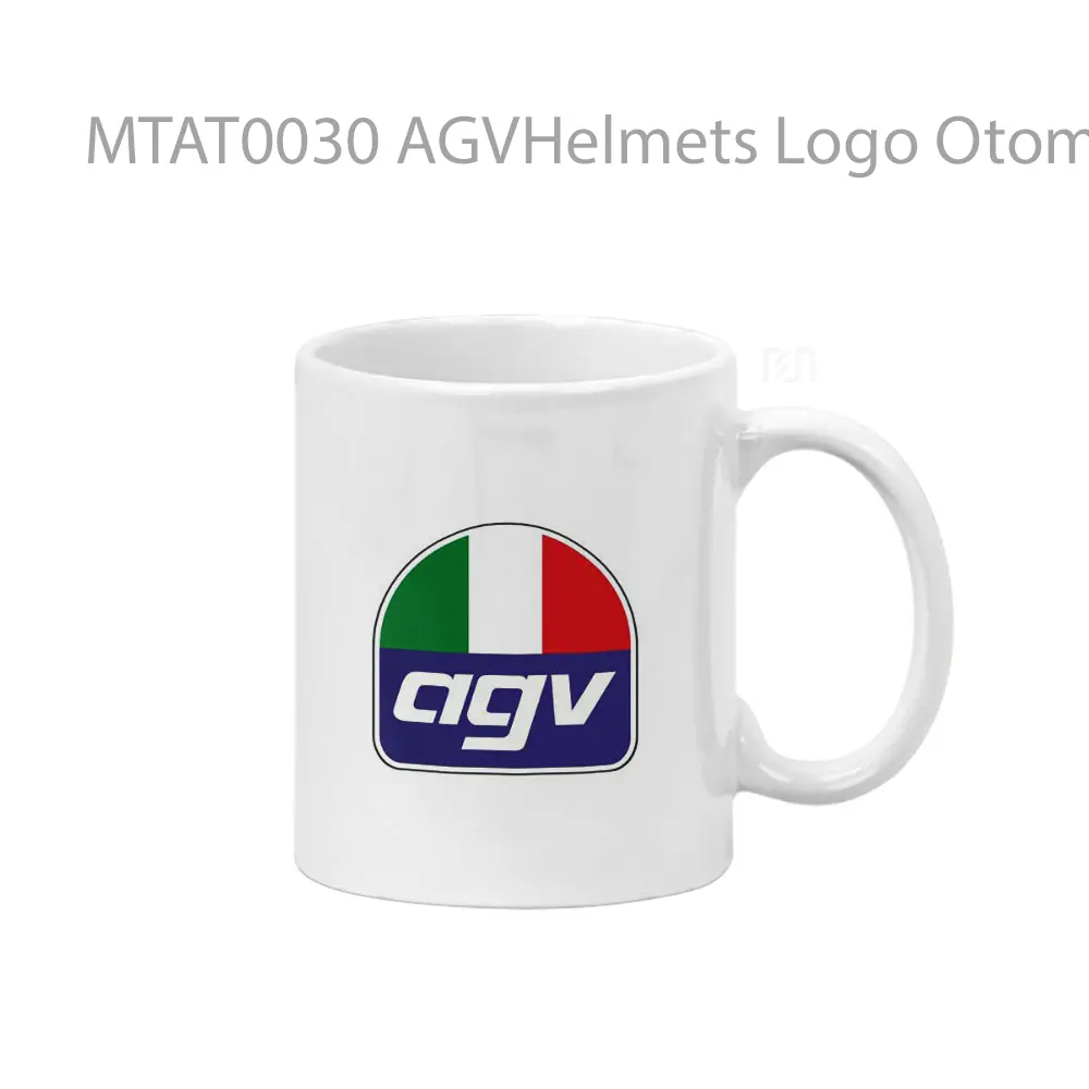AGVHelmets Logo Otomotif Mug