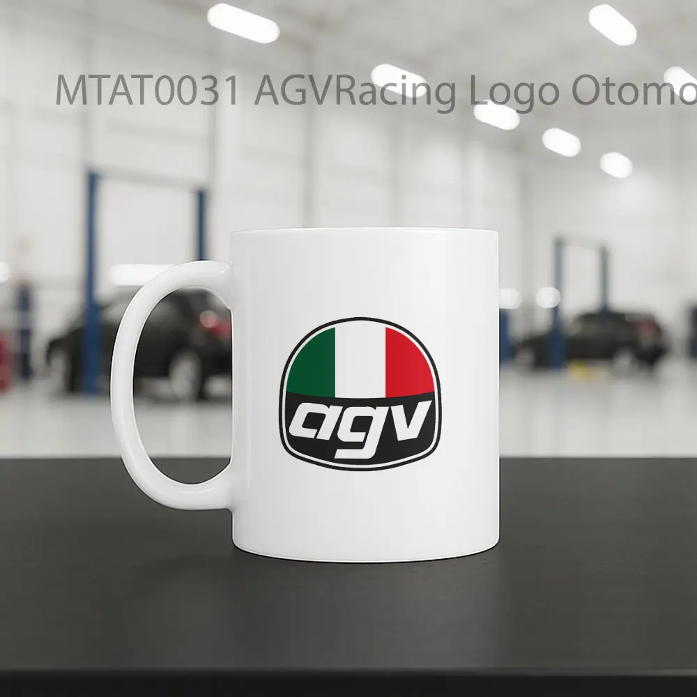 AGVRacing Logo Otomotif Mug - Sudut 2