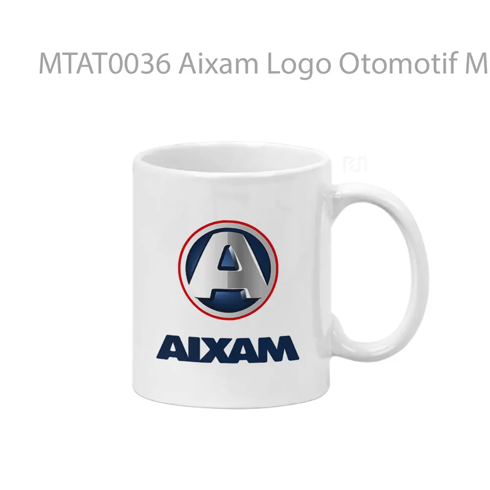 Aixam Logo Otomotif Mug