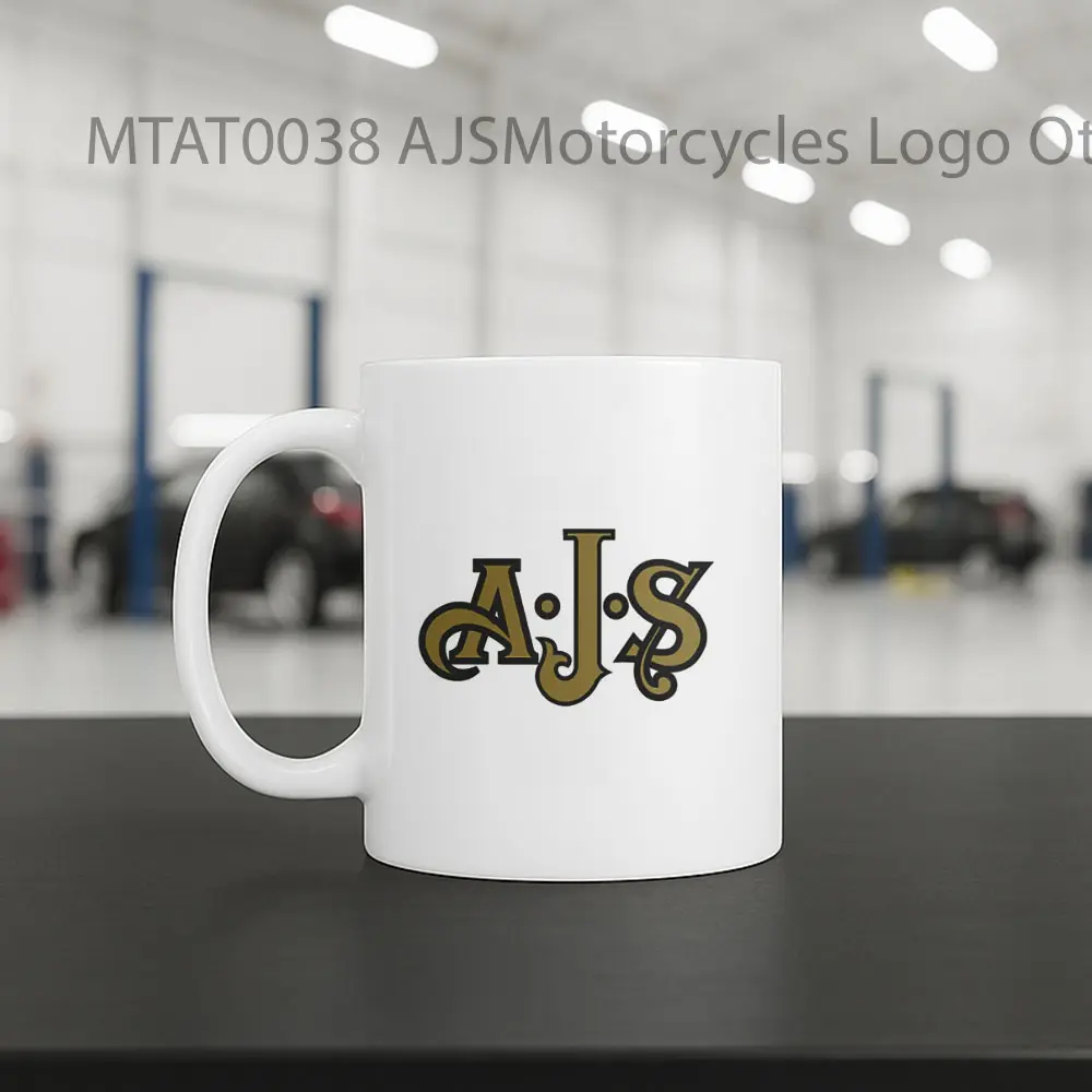 AJSMotorcycles Logo Otomotif Mug - Sudut 2