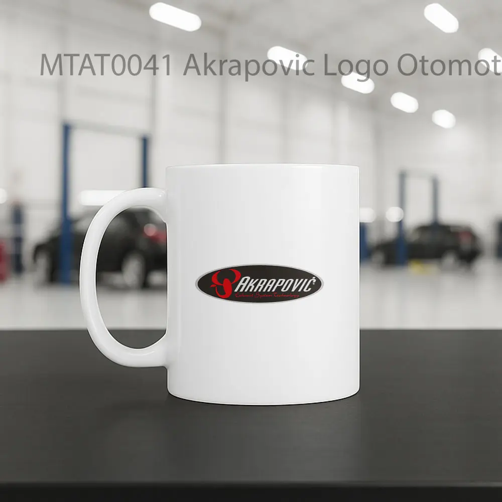 Akrapovic Logo Otomotif Mug - Sudut 2