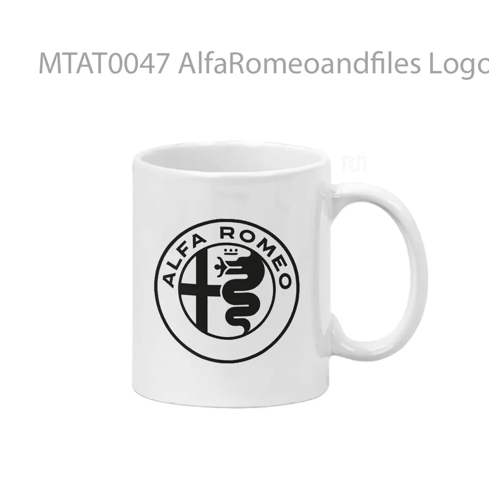AlfaRomeoandfiles Logo Otomotif Mug