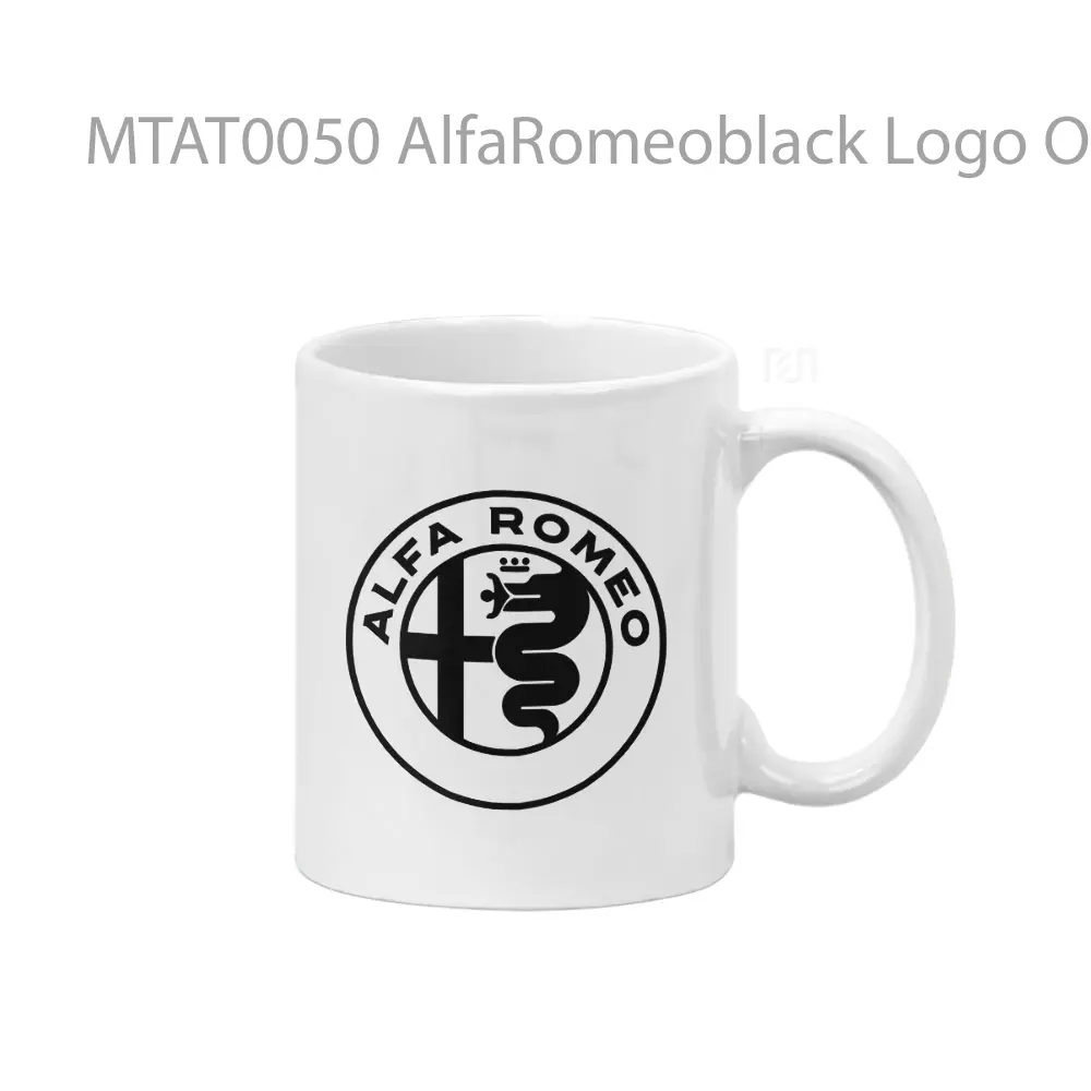 AlfaRomeoblack Logo Otomotif Mug