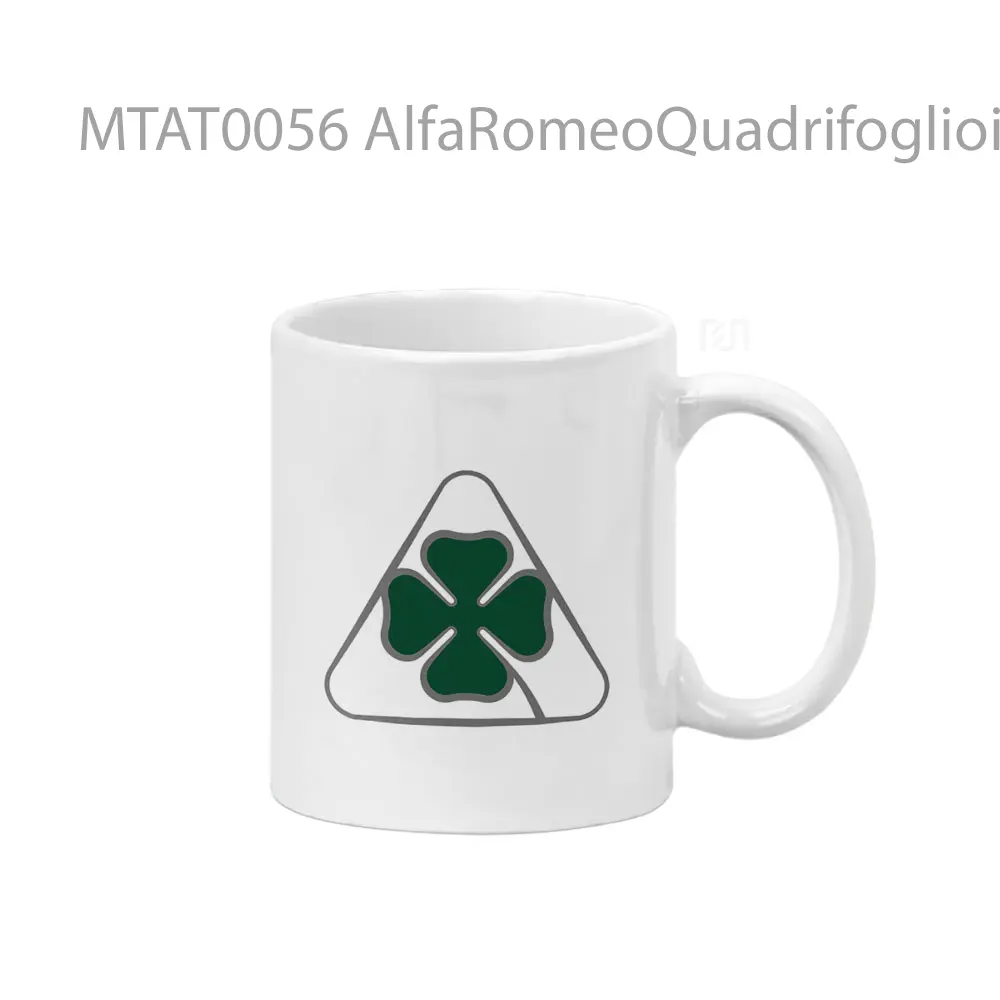 AlfaRomeoQuadrifoglioin Logo Otomotif Mug
