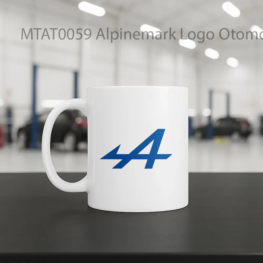Alpinemark Logo Otomotif Mug - Sudut 2