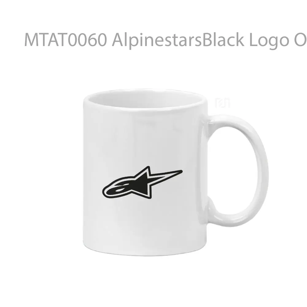 AlpinestarsBlack Logo Otomotif Mug
