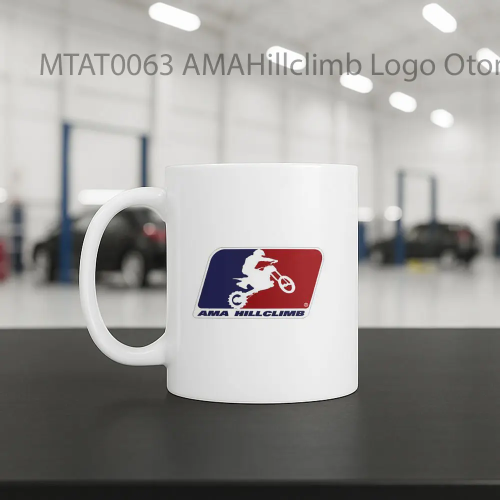 AMAHillclimb Logo Otomotif Mug - Sudut 2