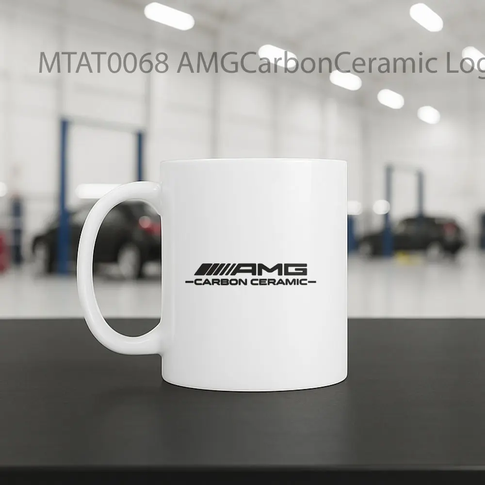 AMGCarbonCeramic Logo Otomotif Mug - Sudut 2