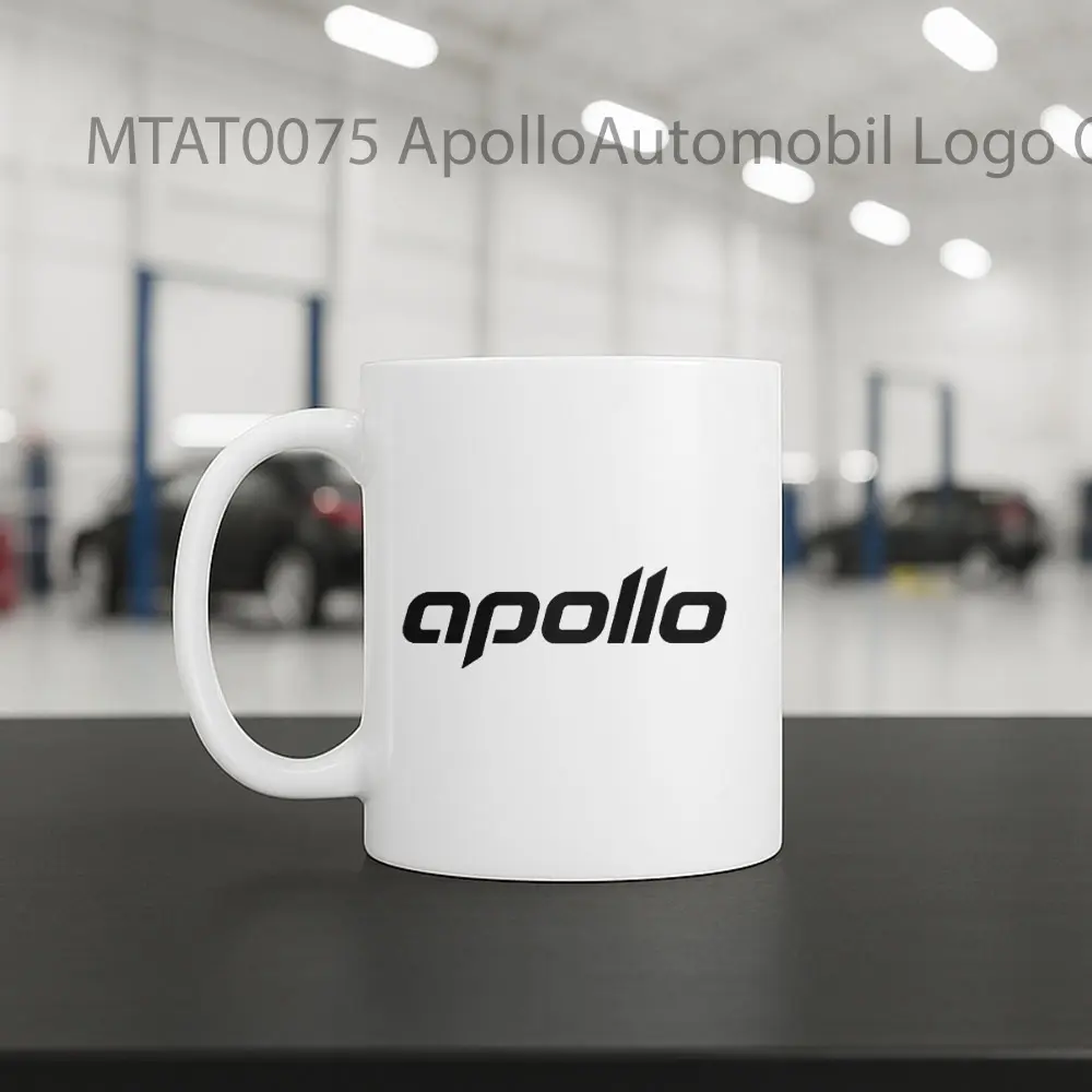 ApolloAutomobil Logo Otomotif Mug - Sudut 2
