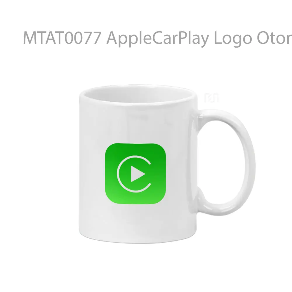 AppleCarPlay Logo Otomotif Mug