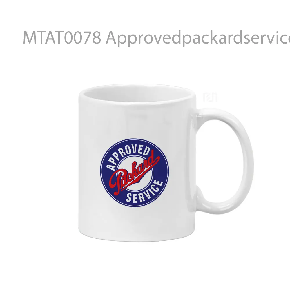 Approvedpackardservice Logo Otomotif Mug