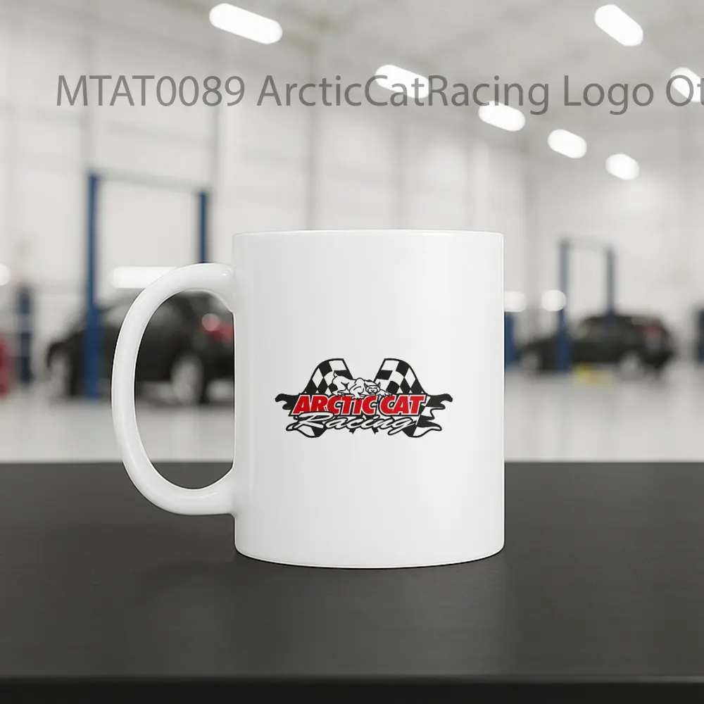 ArcticCatRacing Logo Otomotif Mug - Sudut 2
