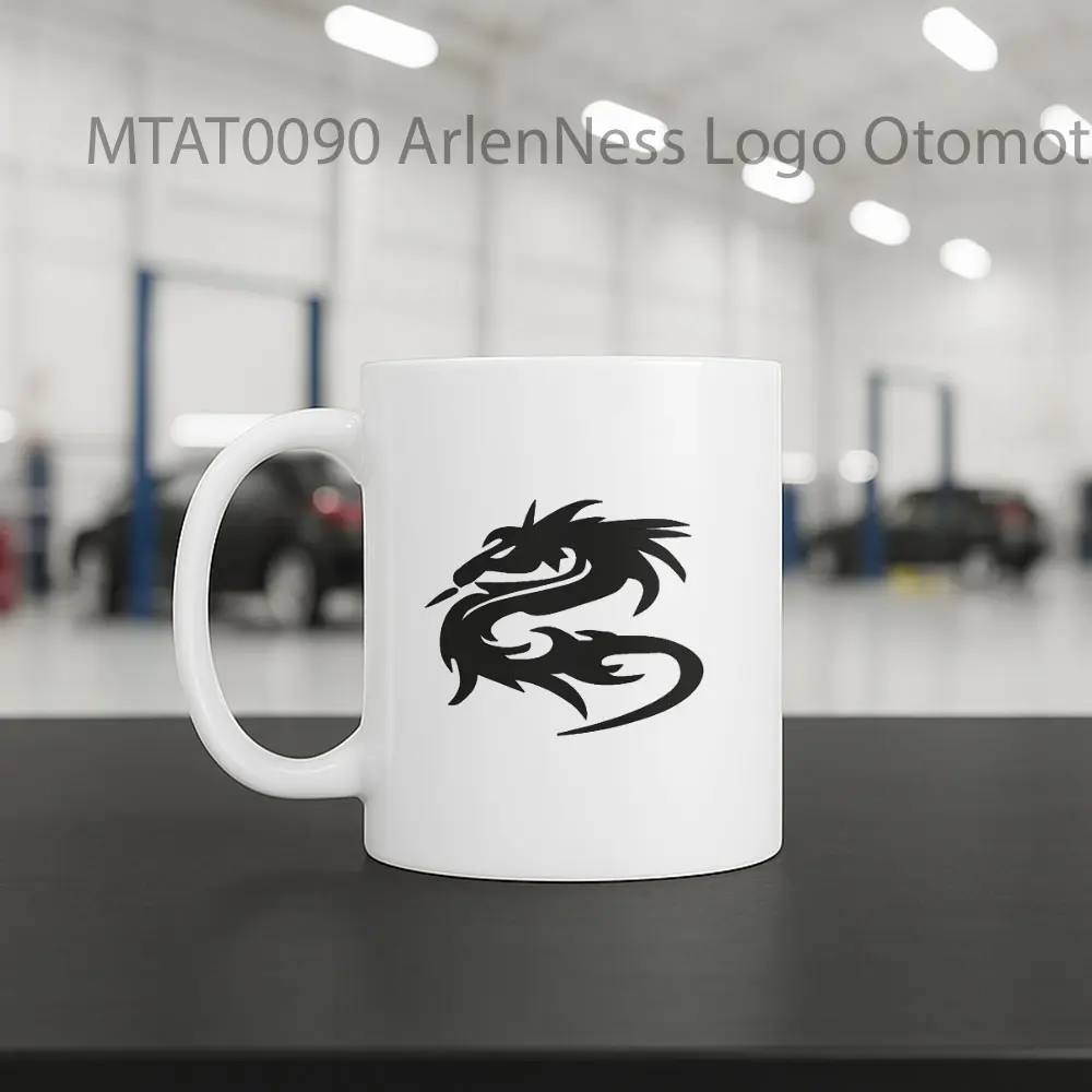 ArlenNess Logo Otomotif Mug - Sudut 2