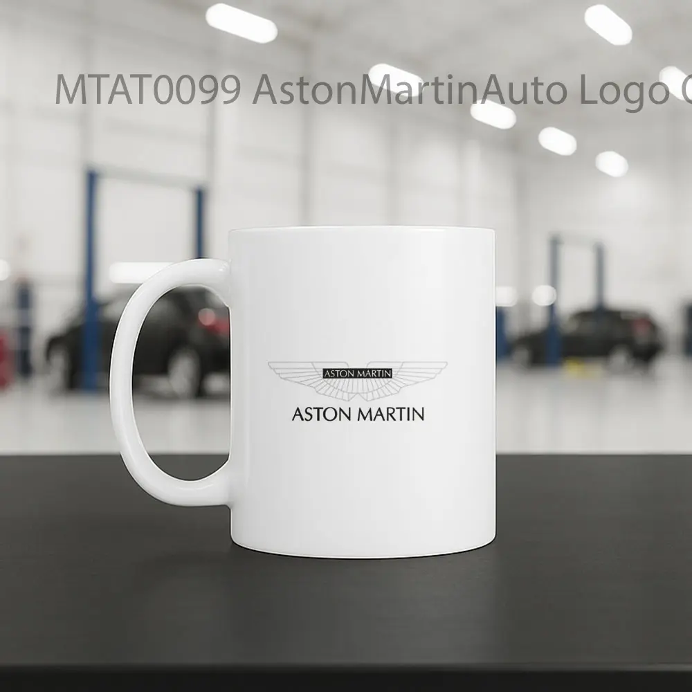 AstonMartinAuto Logo Otomotif Mug - Sudut 2