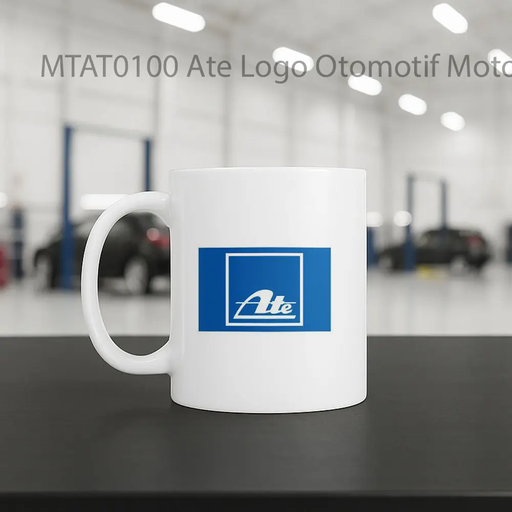 Ate Logo Otomotif Mug - Sudut 2