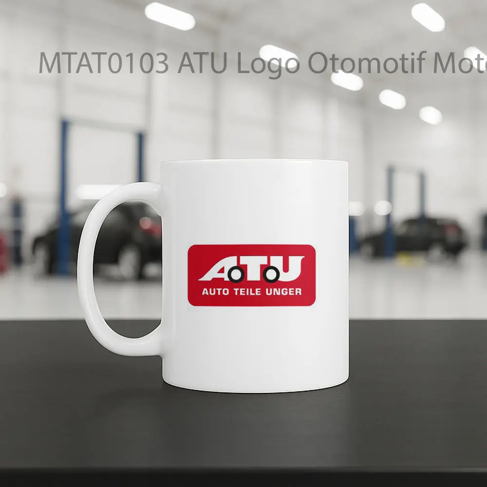 ATU Logo Otomotif Mug - Sudut 2