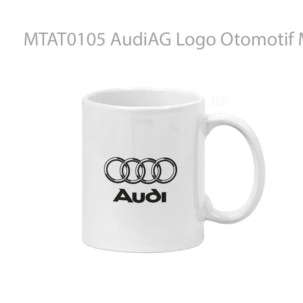 AudiAG Logo Otomotif Mug