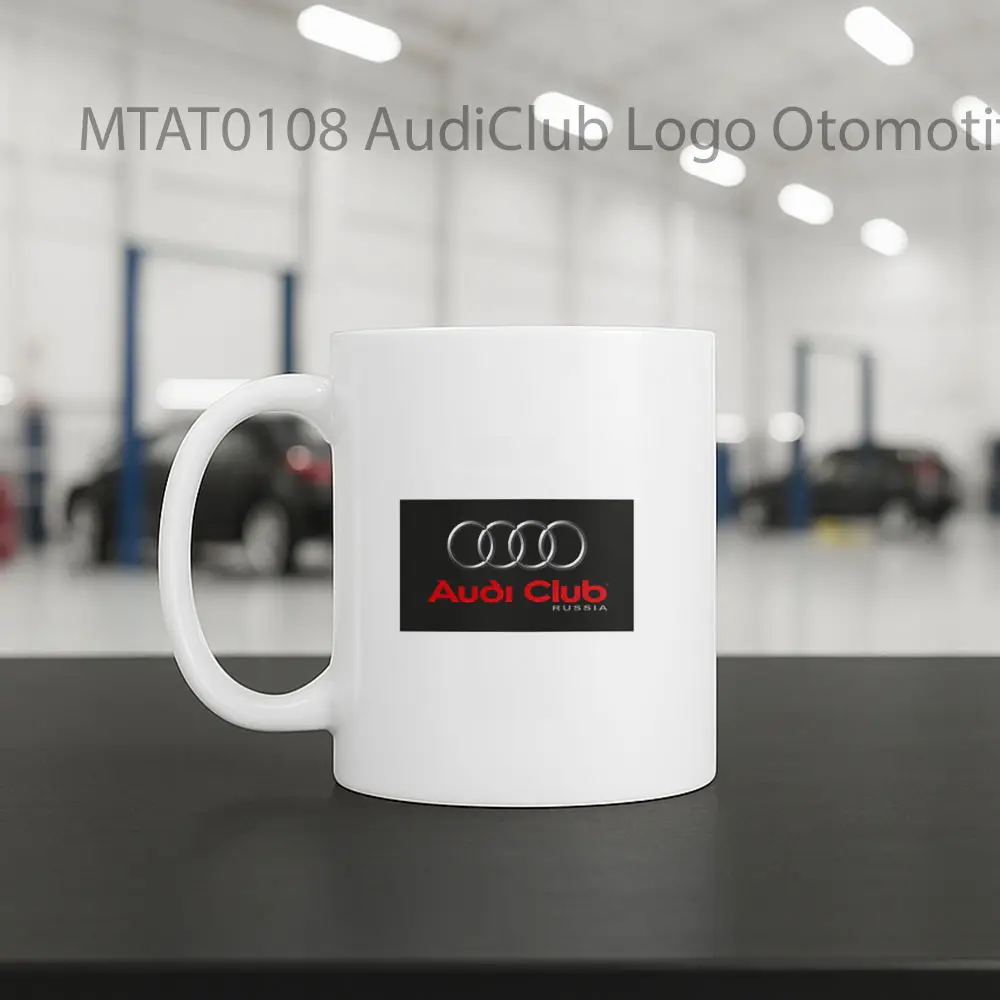 AudiClub Logo Otomotif Mug - Sudut 2