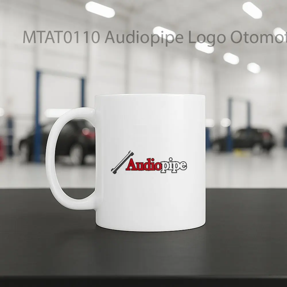 Audiopipe Logo Otomotif Mug - Sudut 2