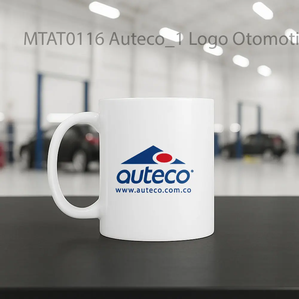 Auteco_1 Logo Otomotif Mug - Sudut 2