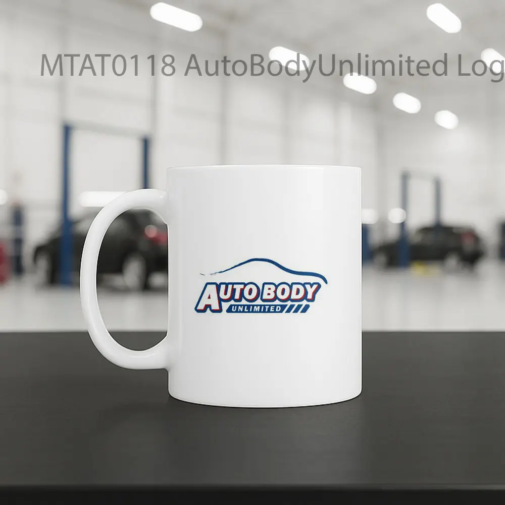 AutoBodyUnlimited Logo Otomotif Mug - Sudut 2