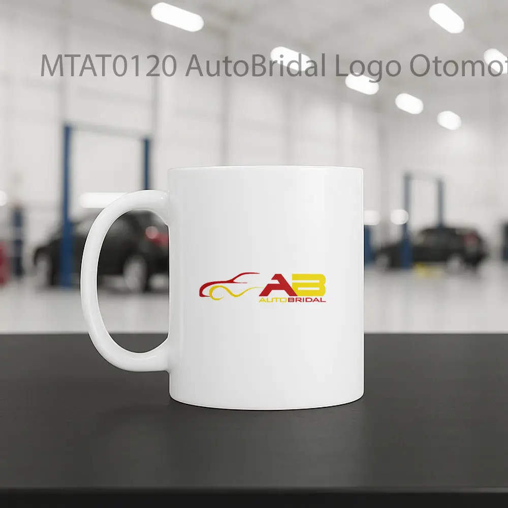 AutoBridal Logo Otomotif Mug - Sudut 2