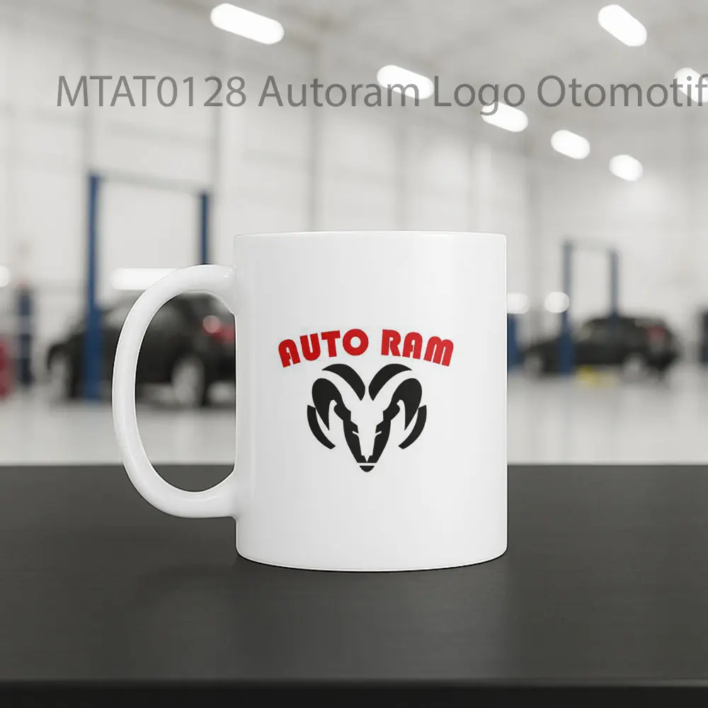 Autoram Logo Otomotif Mug - Sudut 2