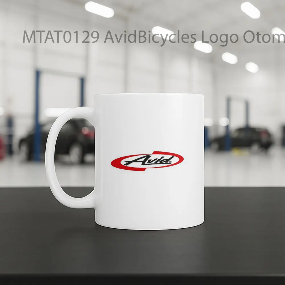 AvidBicycles Logo Otomotif Mug - Sudut 2