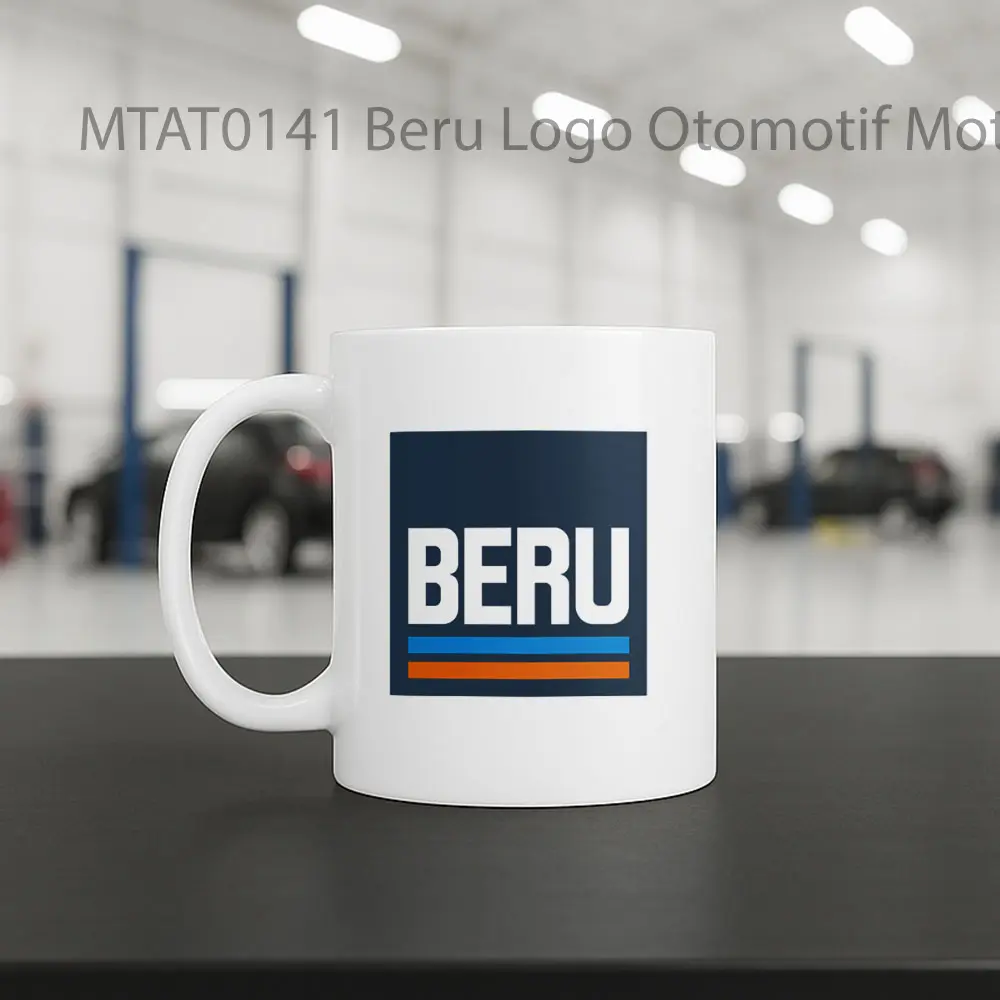 Beru Logo Otomotif Mug - Sudut 2